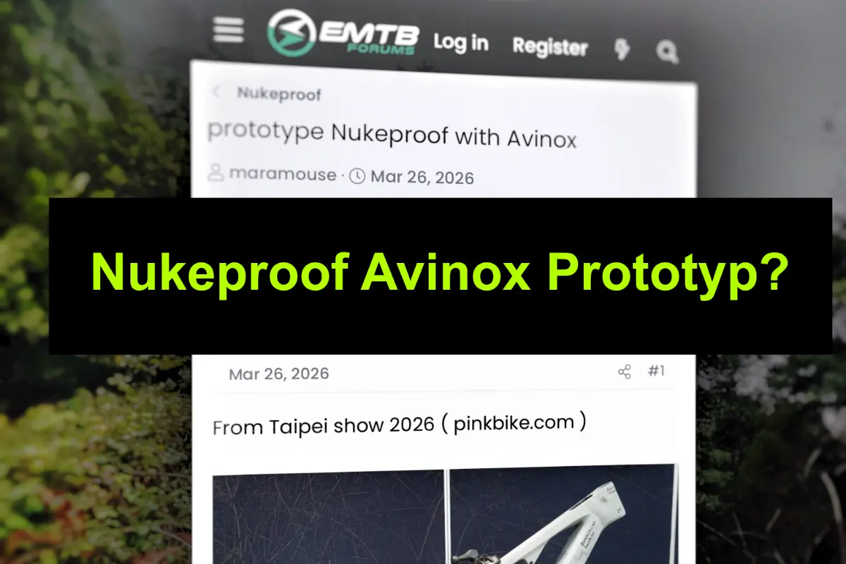 Nukeproof E-Bike mit DJI Avinox M2S